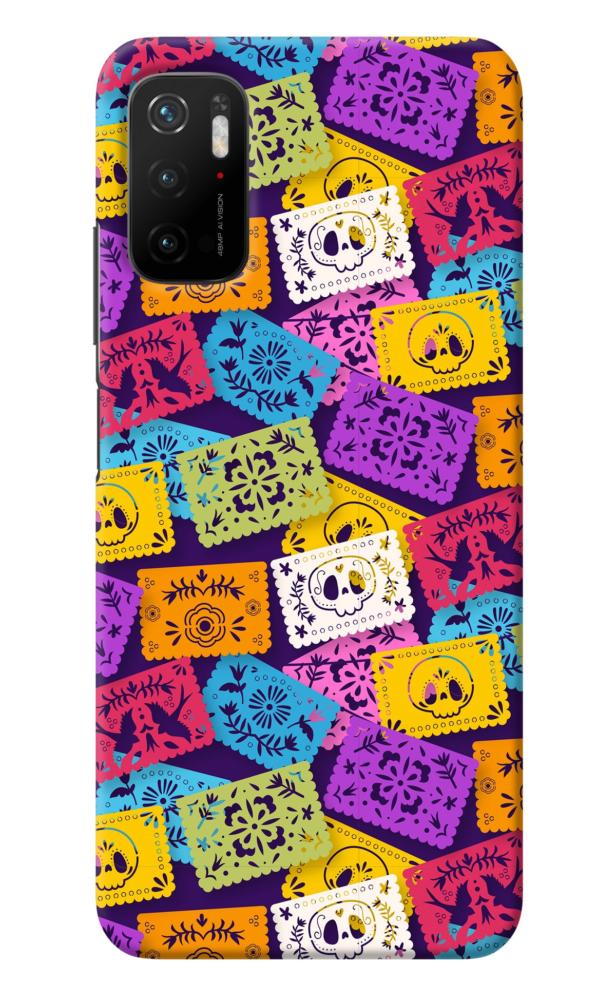 Mexican Pattern Poco M3 Pro 5G Back Cover