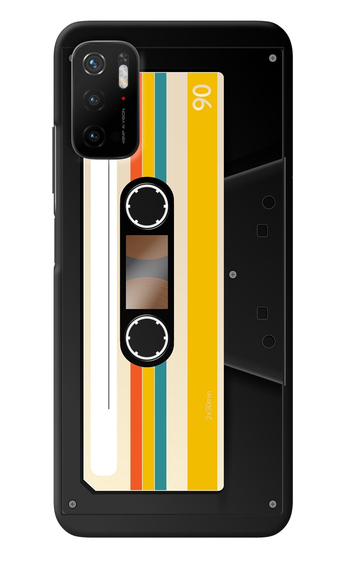 Tape Cassette Poco M3 Pro 5G Back Cover