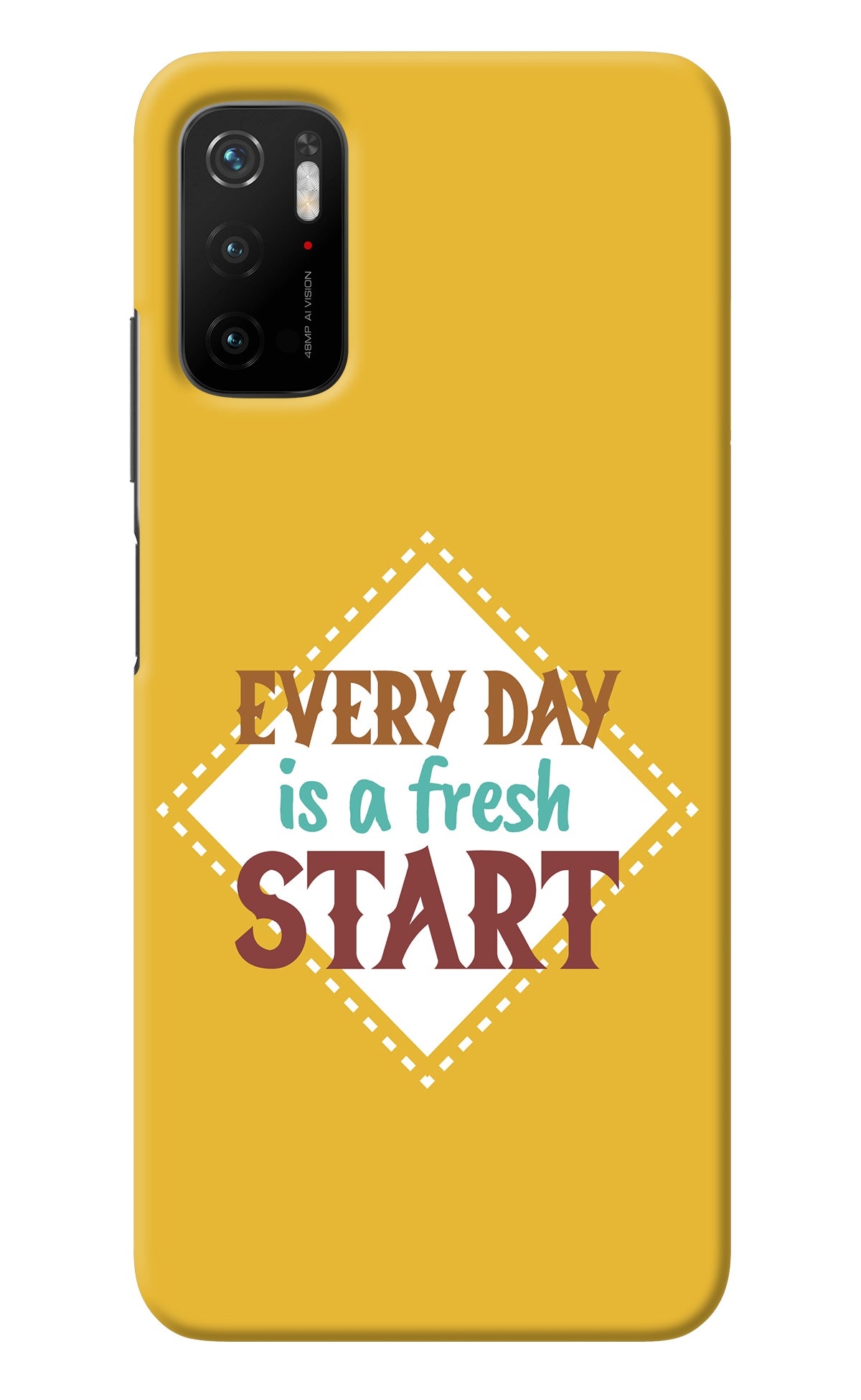 Every day is a Fresh Start Poco M3 Pro 5G Back Cover