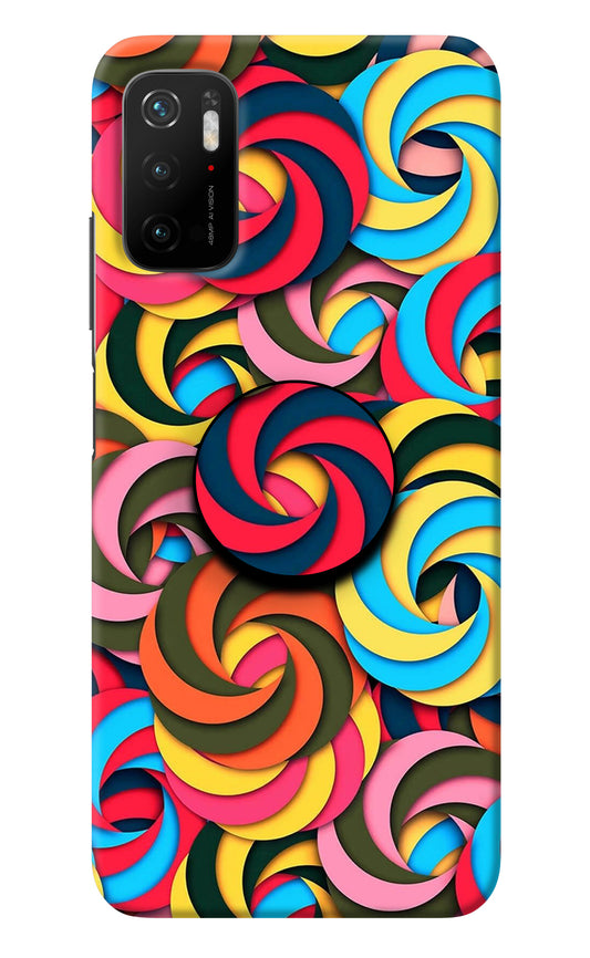 Spiral Pattern Poco M3 Pro 5G Pop Case