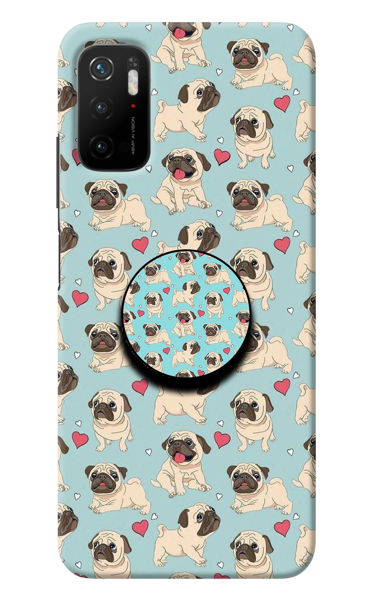 Pug Dog Poco M3 Pro 5G Pop Case