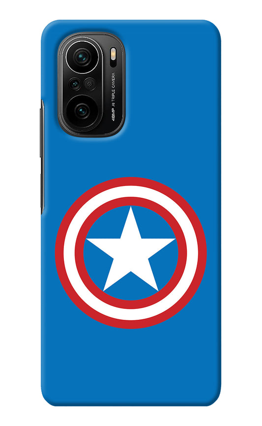 Captain America Logo Mi 11X/11X Pro Back Cover