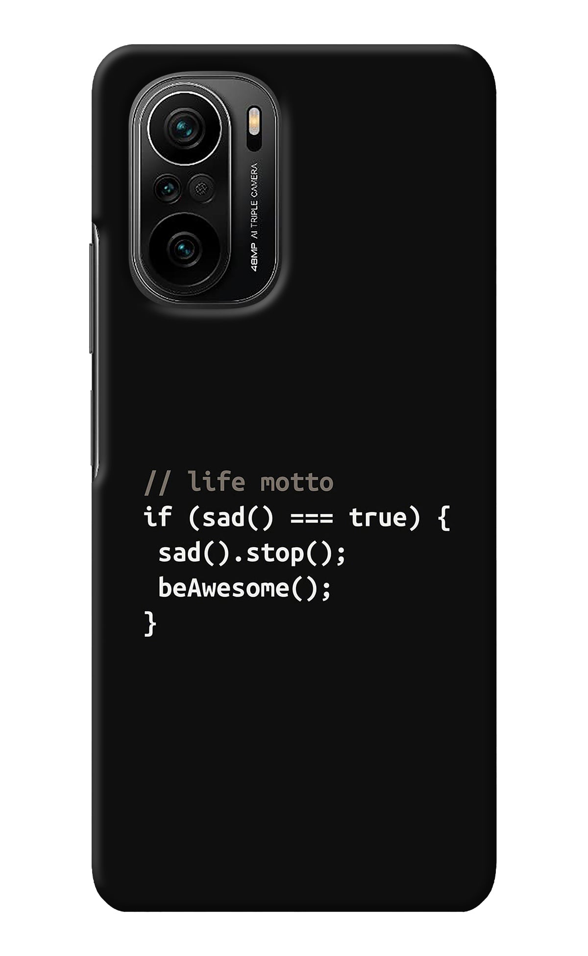 Life Motto Code Mi 11X/11X Pro Back Cover