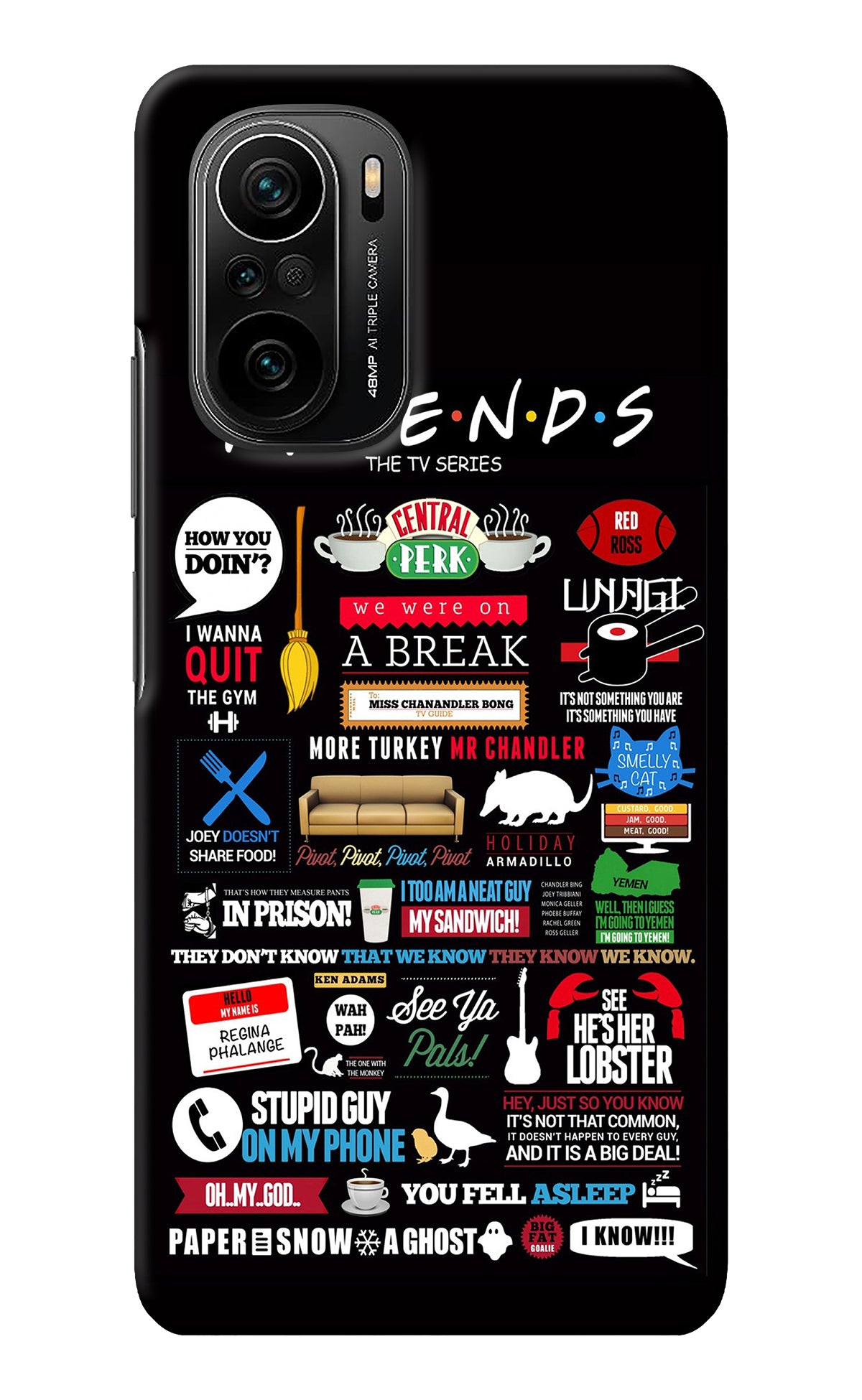 FRIENDS Mi 11X/11X Pro Back Cover