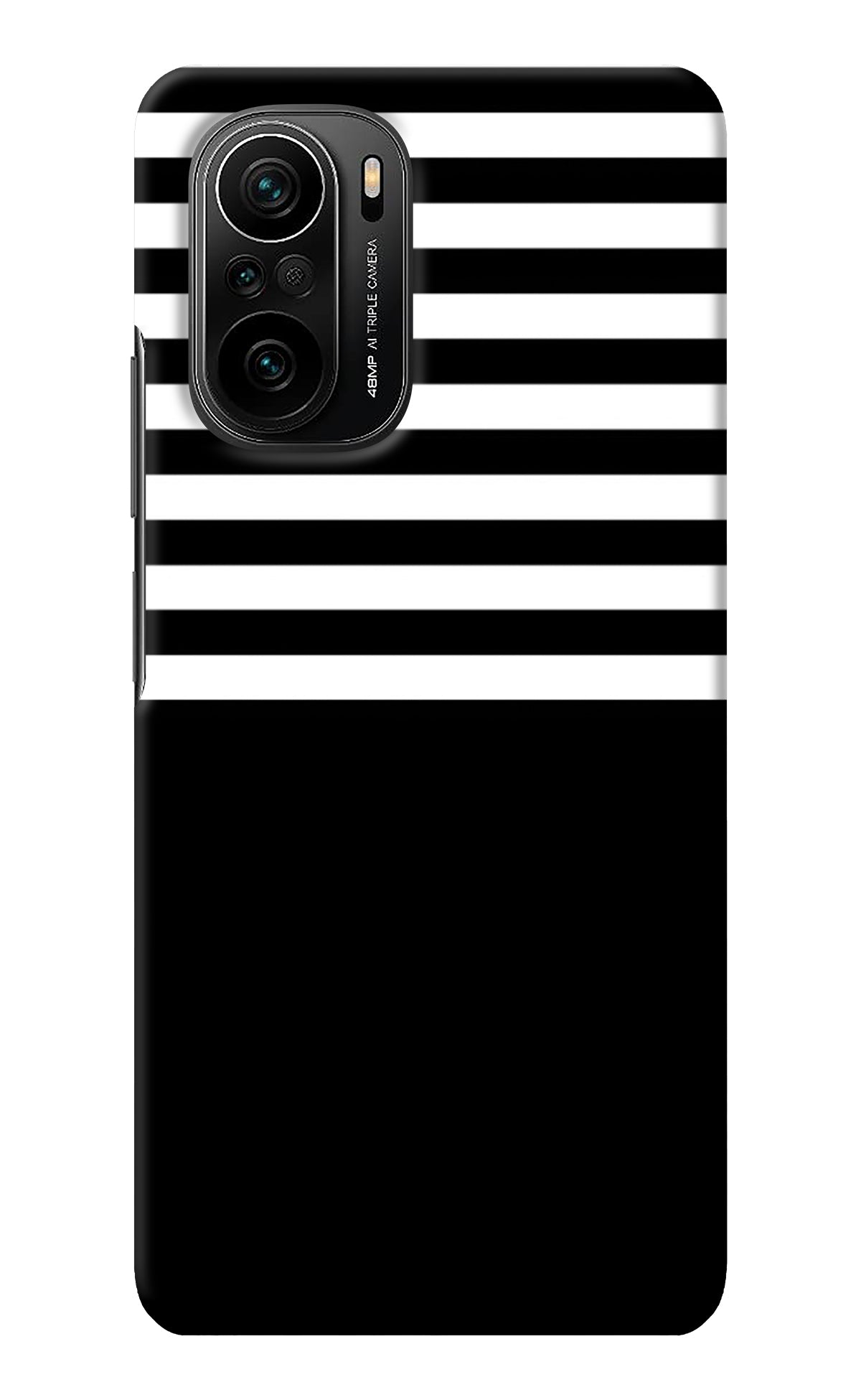 Black and White Print Mi 11X/11X Pro Back Cover