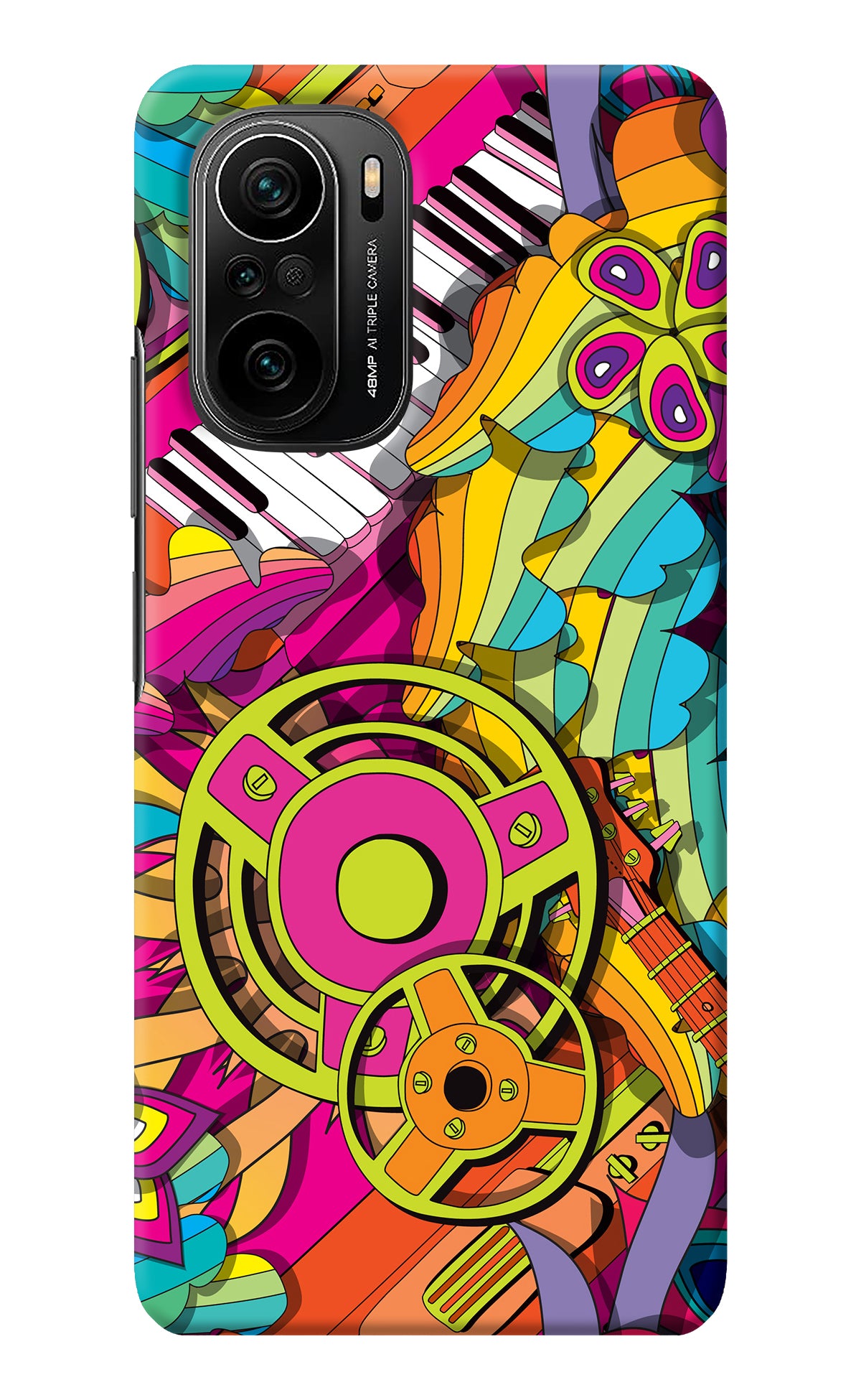 Music Doodle Mi 11X/11X Pro Back Cover