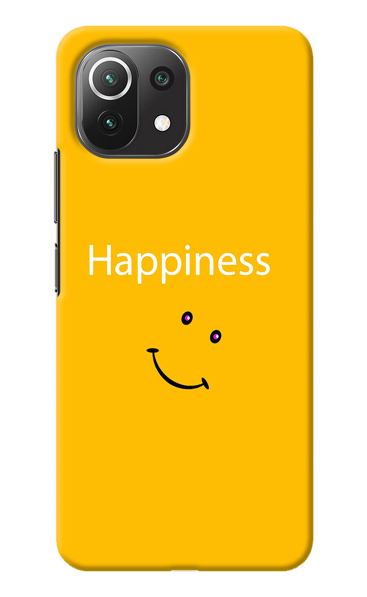 Happiness With Smiley Mi 11 Lite Back Cover