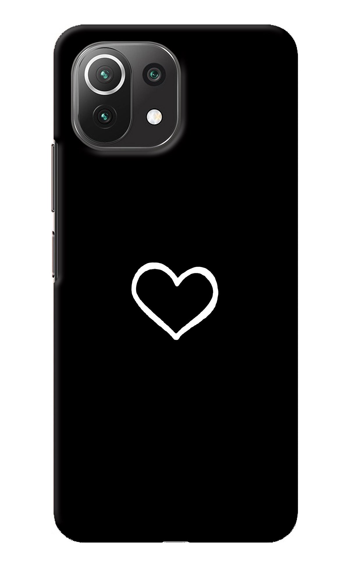 Heart Mi 11 Lite Back Cover