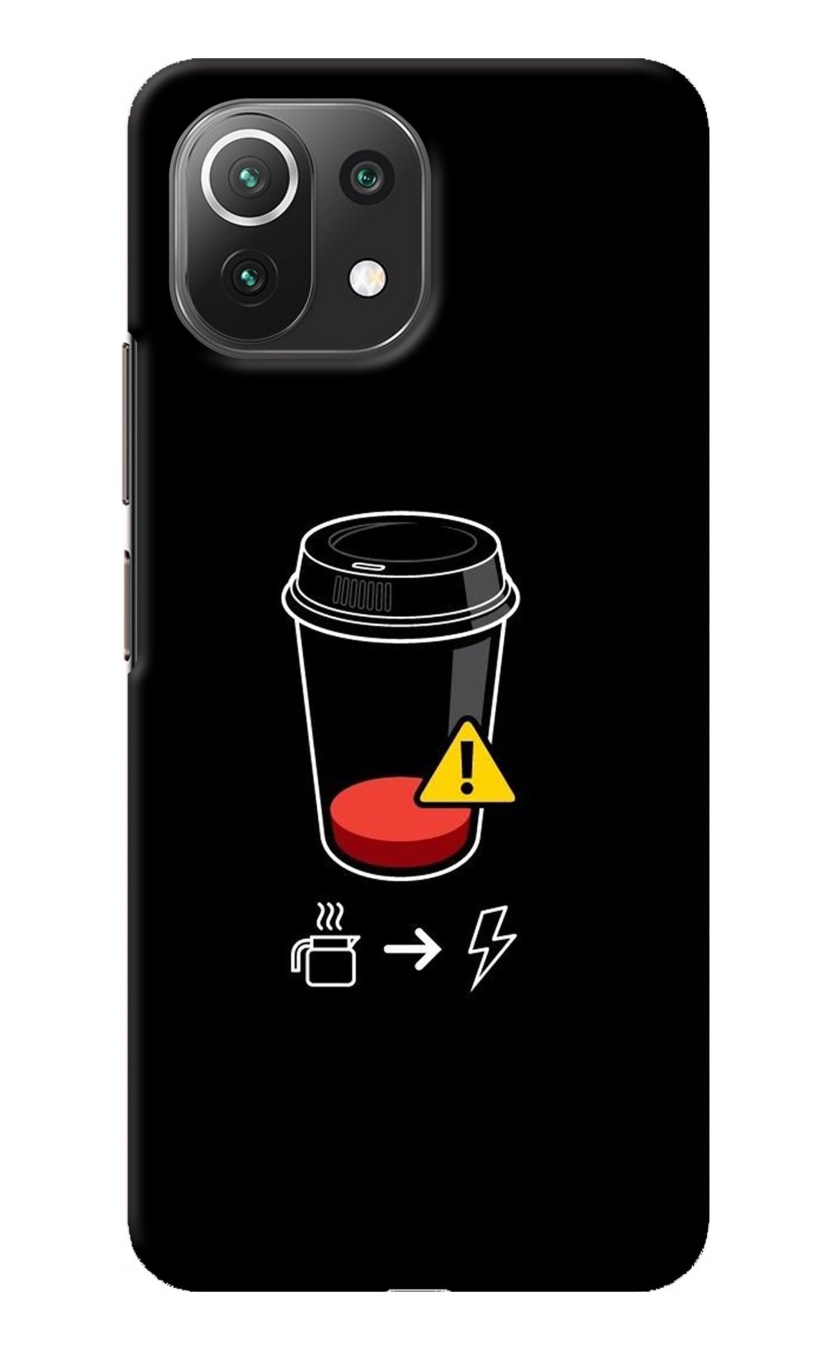 Coffee Mi 11 Lite Back Cover