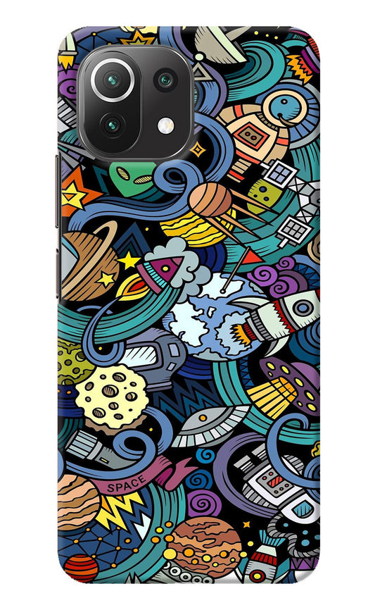 Space Abstract Mi 11 Lite Back Cover