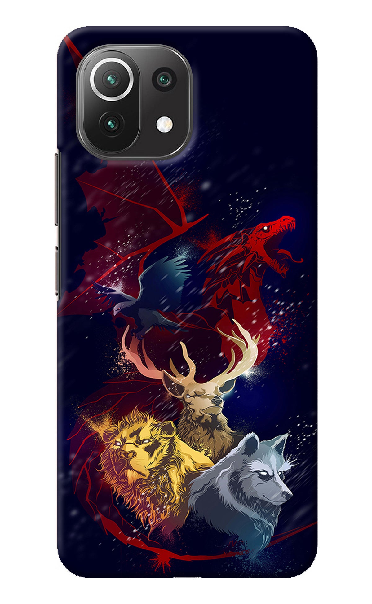 Game Of Thrones Mi 11 Lite Back Cover