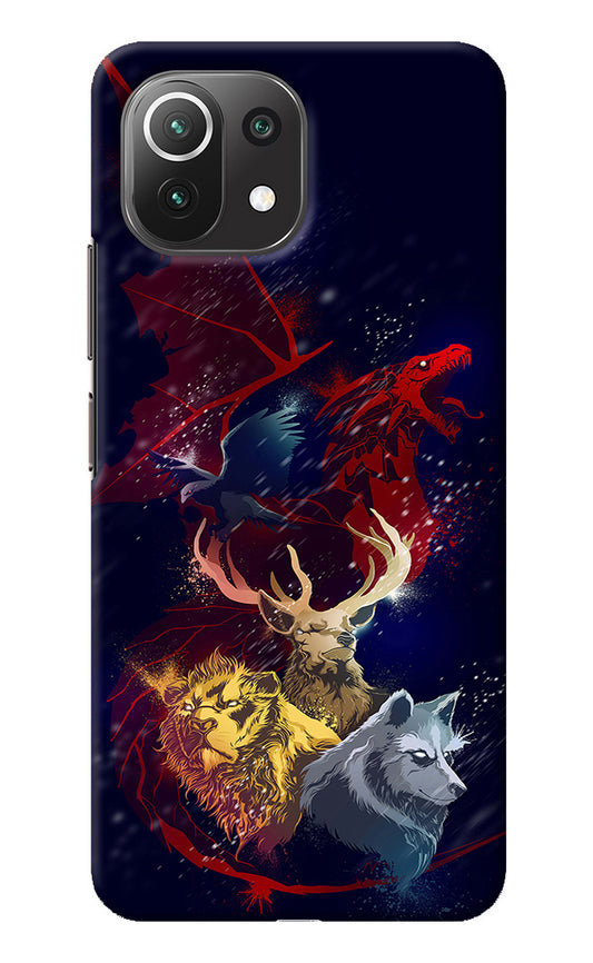 Game Of Thrones Mi 11 Lite Back Cover