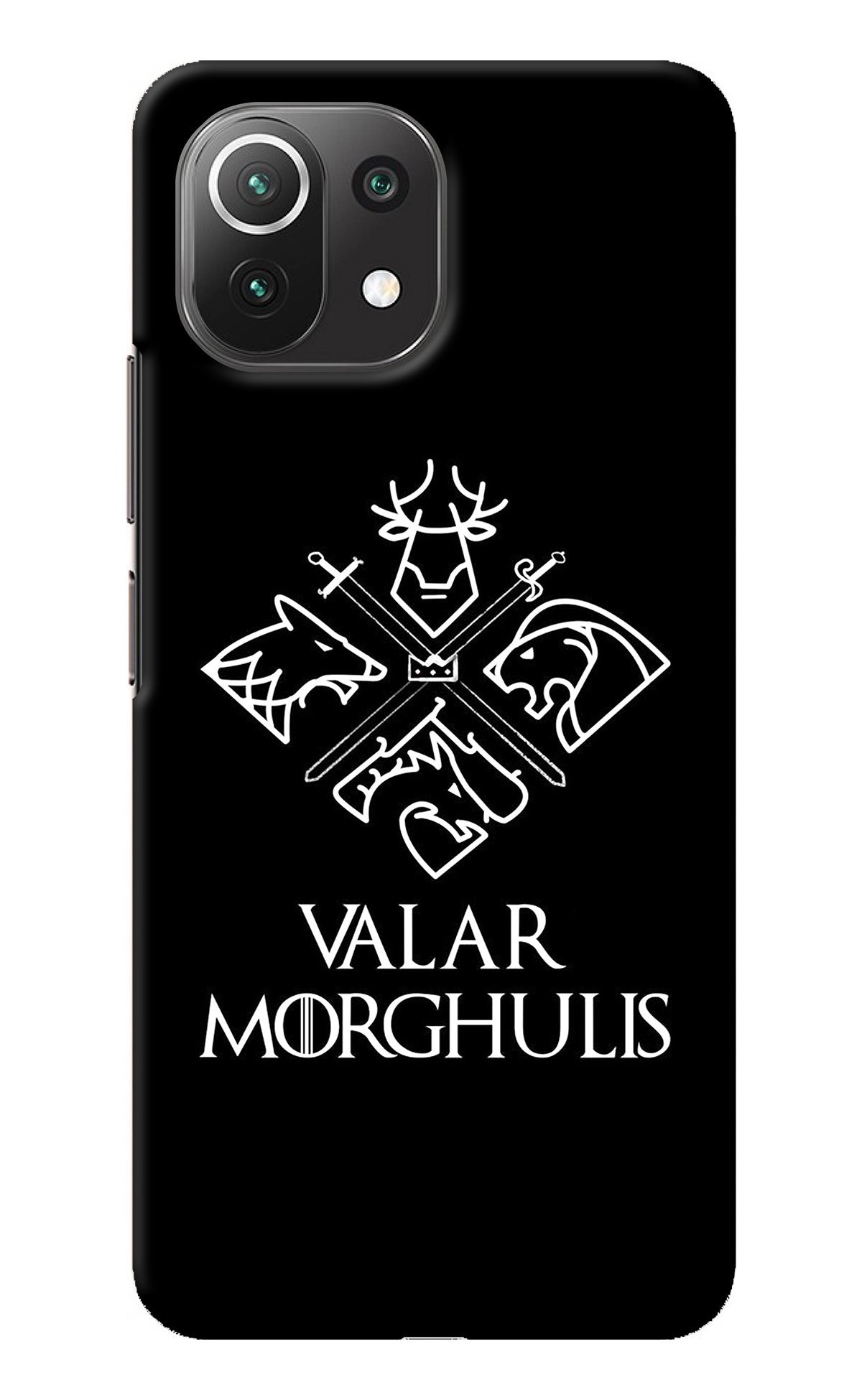 Valar Morghulis | Game Of Thrones Mi 11 Lite Back Cover