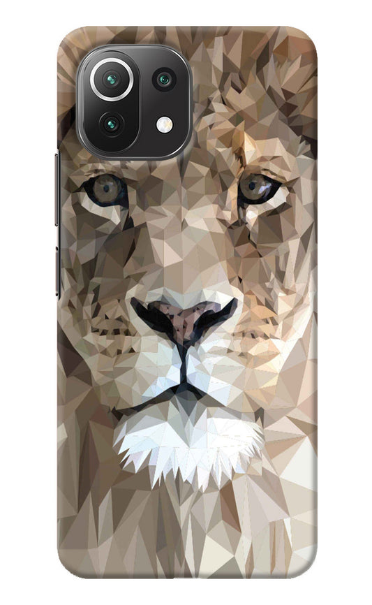 Lion Art Mi 11 Lite Back Cover