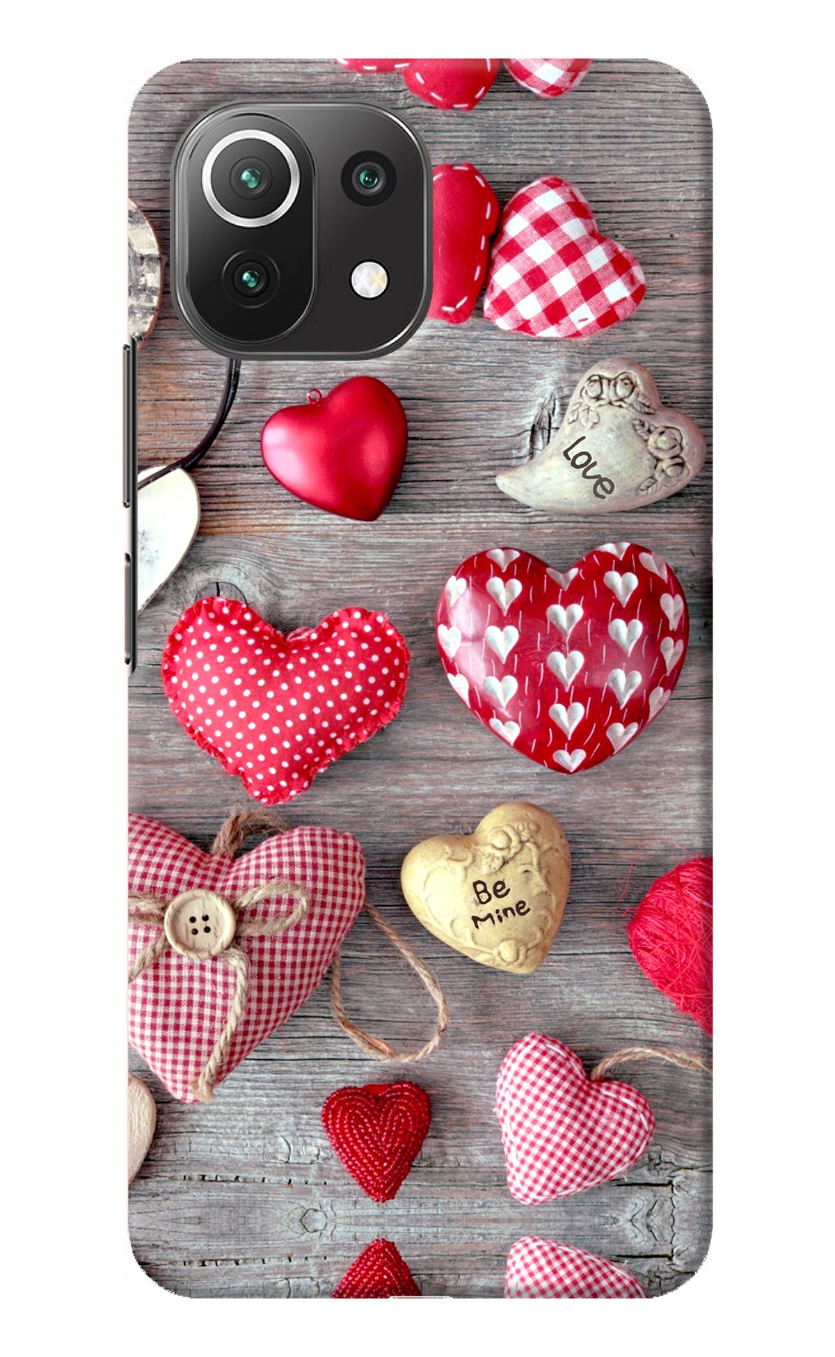 Love Wallpaper Mi 11 Lite Back Cover