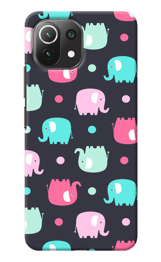 Elephants Mi 11 Lite Back Cover