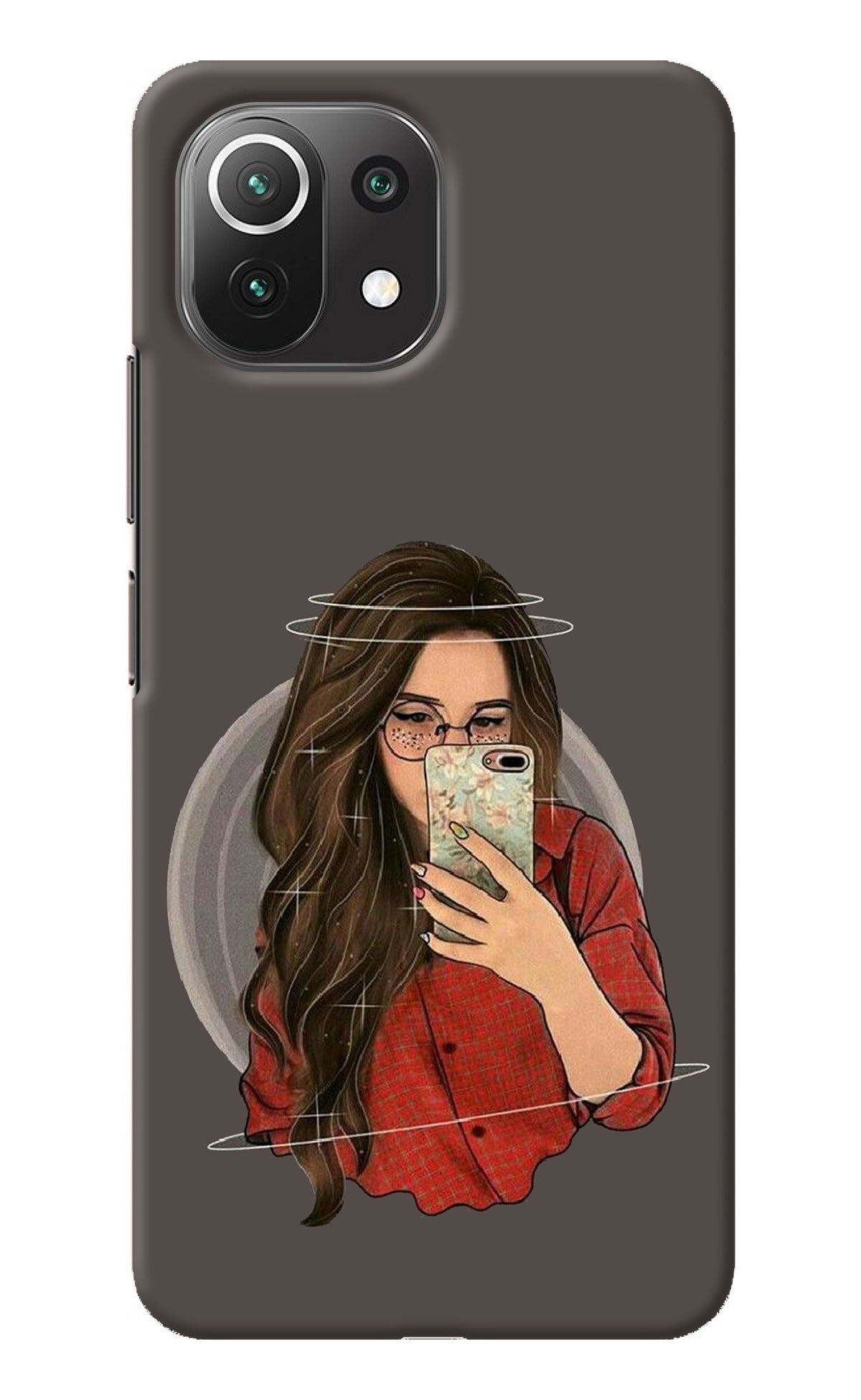 Selfie Queen Mi 11 Lite Back Cover