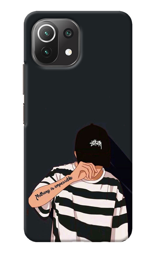 Aesthetic Boy Mi 11 Lite Back Cover