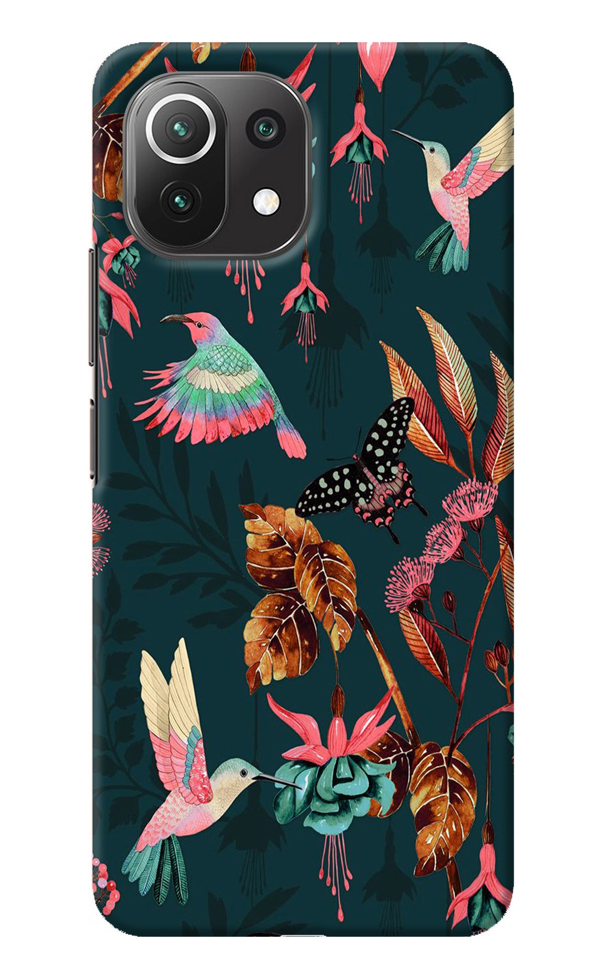 Birds Mi 11 Lite Back Cover