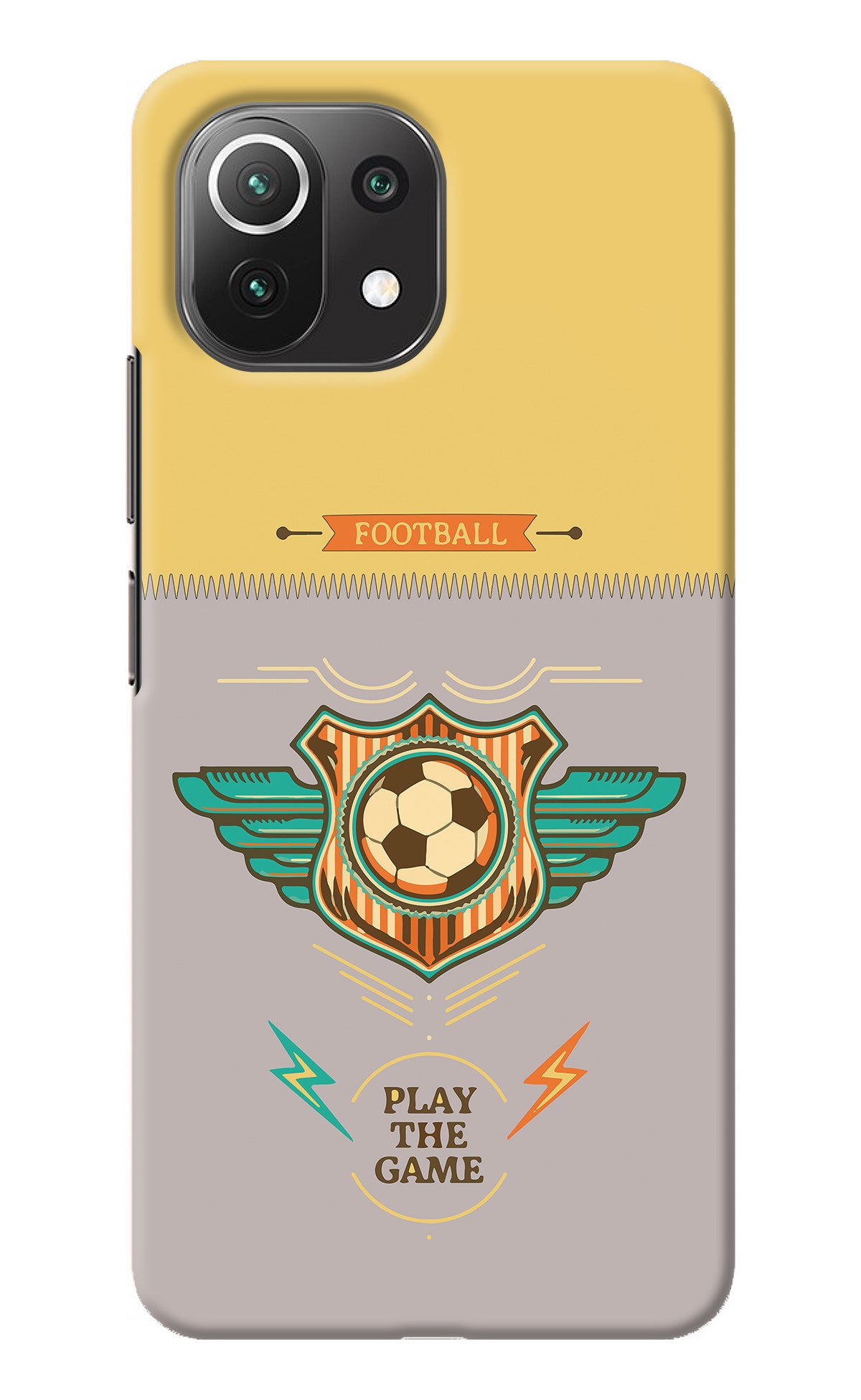 Football Mi 11 Lite Back Cover