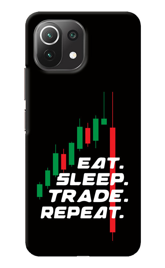 Eat Sleep Trade Repeat Mi 11 Lite Back Cover