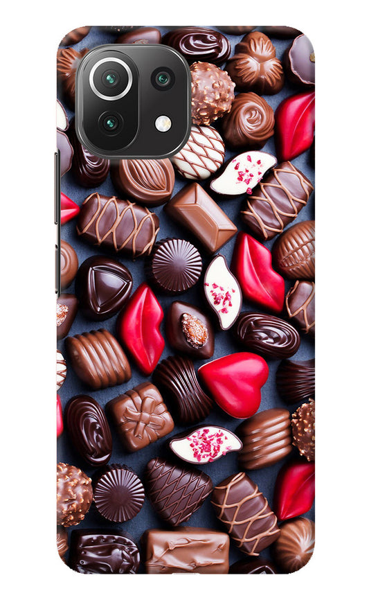 Chocolates Mi 11 Lite Back Cover