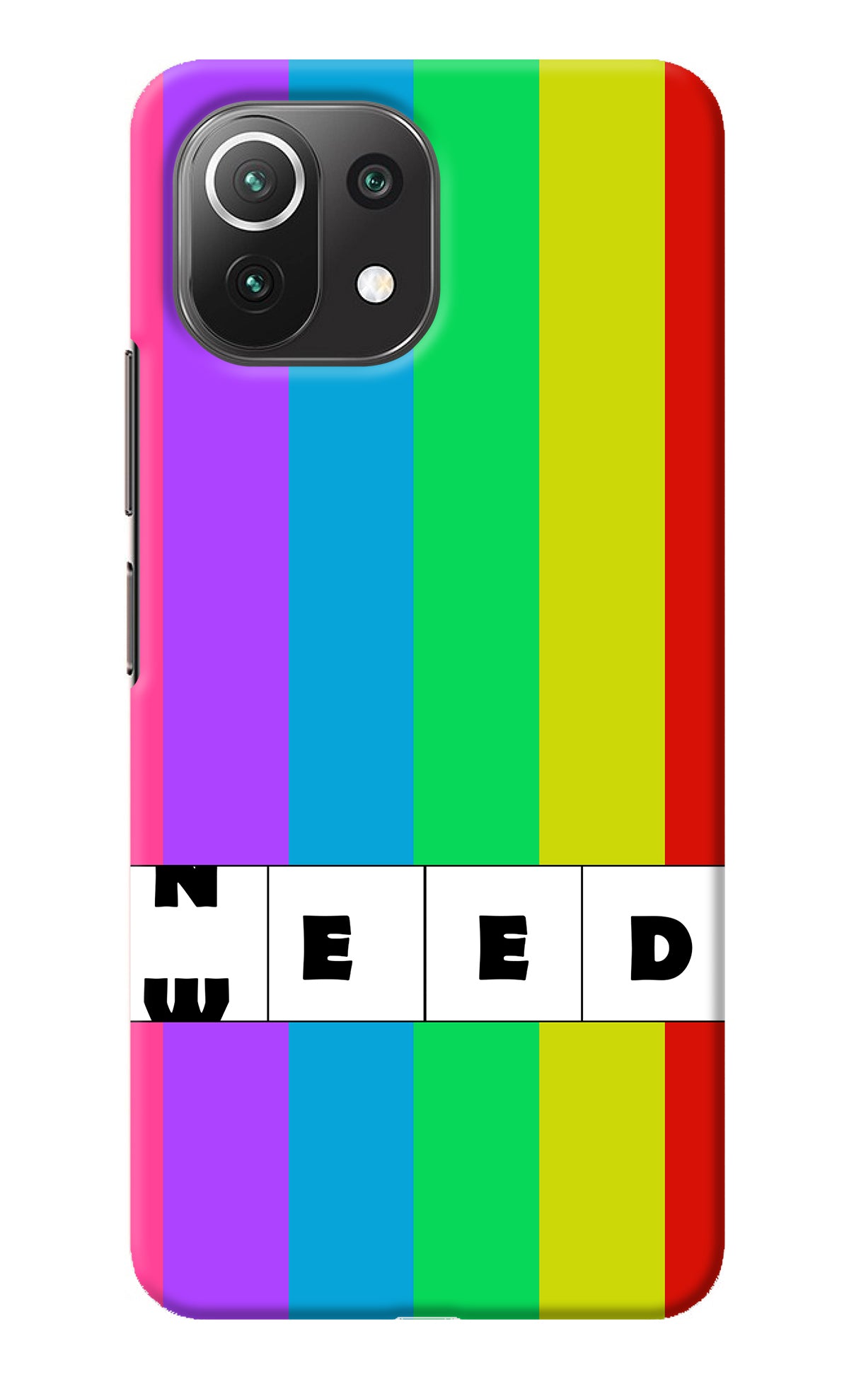 Need Weed Mi 11 Lite Back Cover