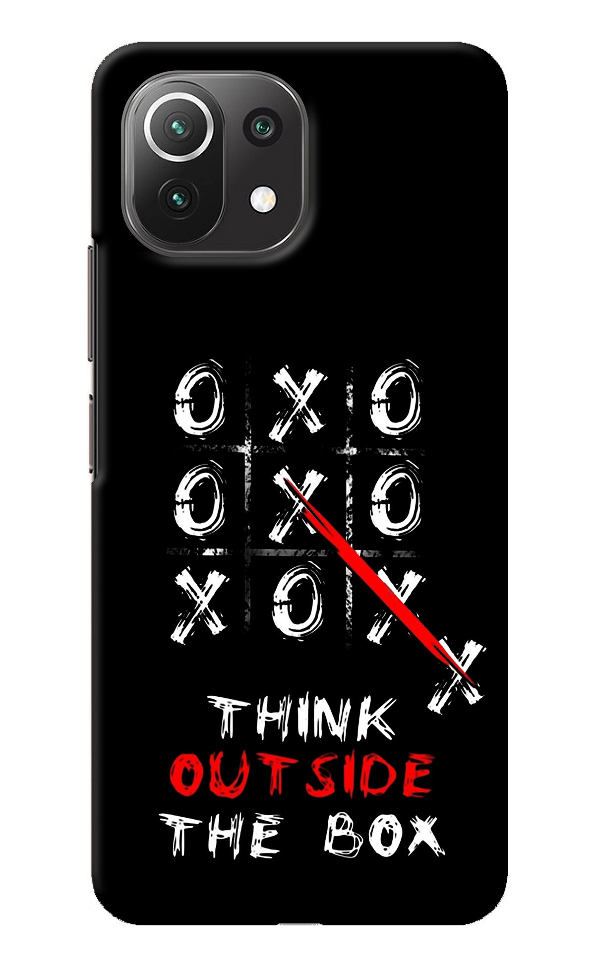 Think out of the BOX Mi 11 Lite Back Cover