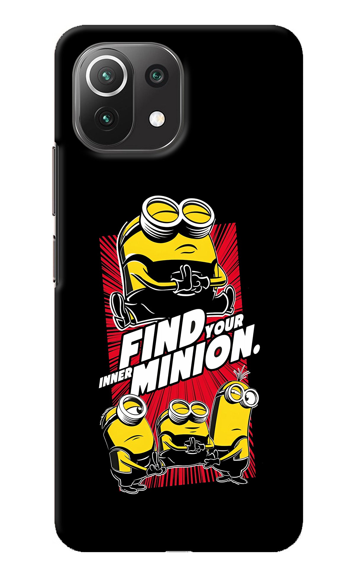 Find your inner Minion Mi 11 Lite Back Cover