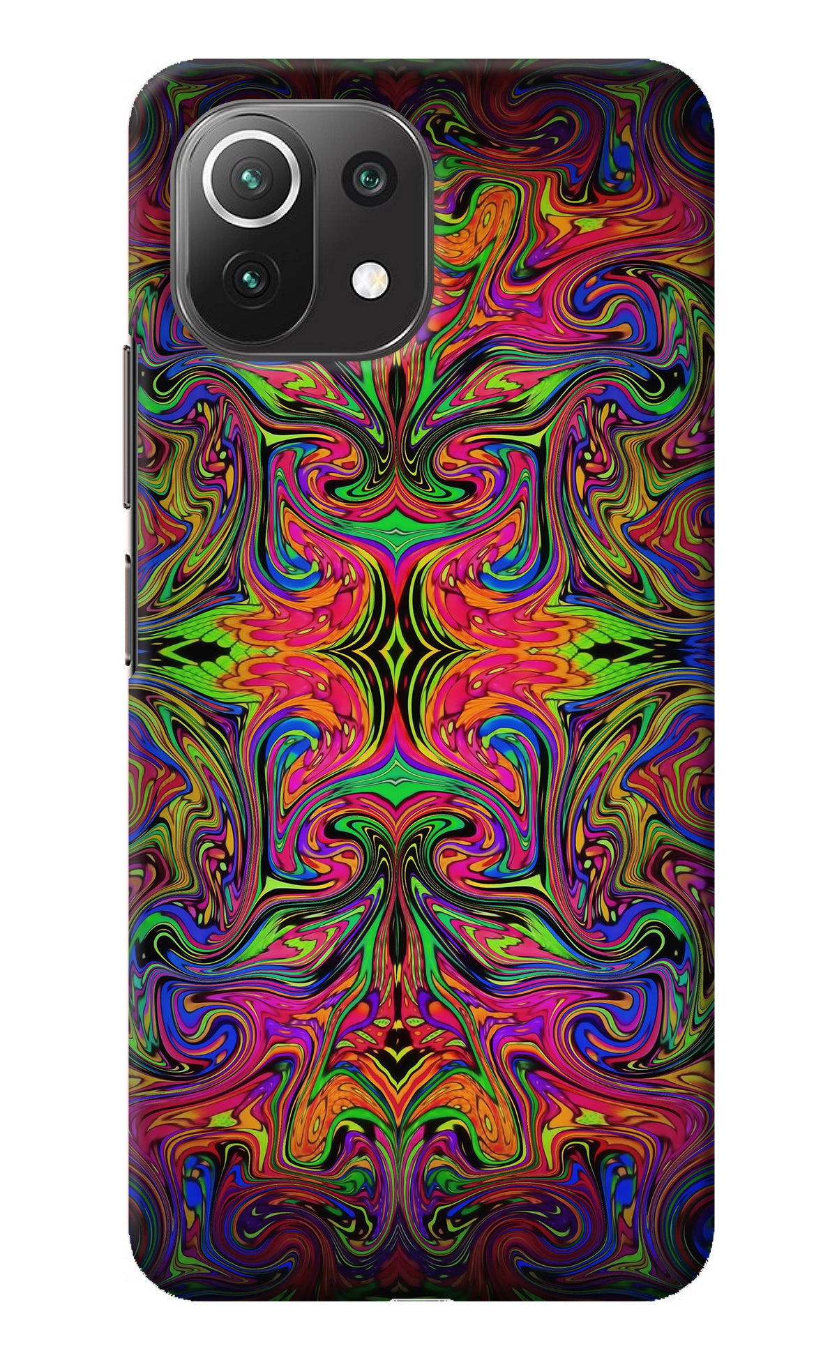 Psychedelic Art Mi 11 Lite Back Cover