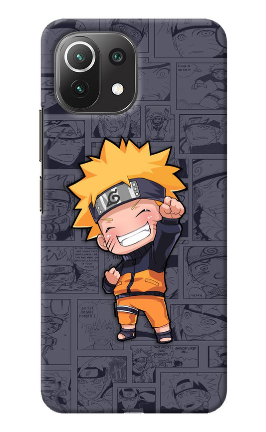Chota Naruto Mi 11 Lite Back Cover
