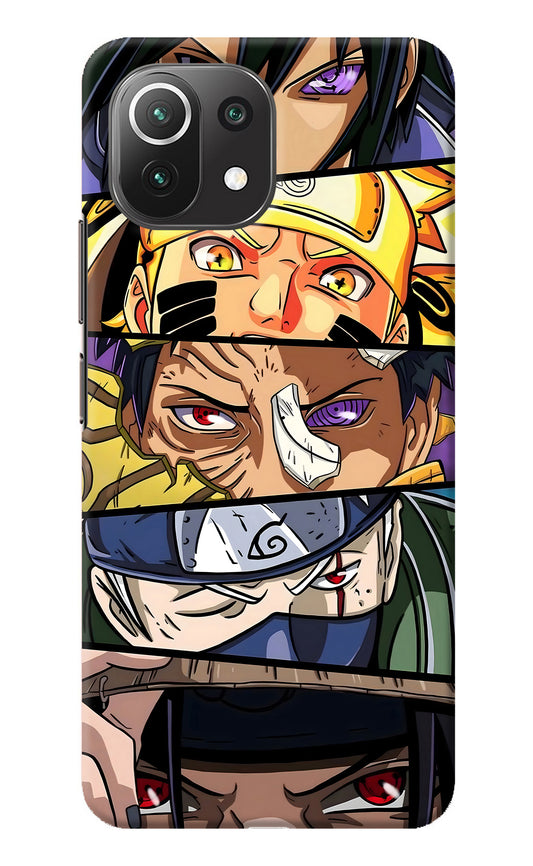 Naruto Character Mi 11 Lite Back Cover