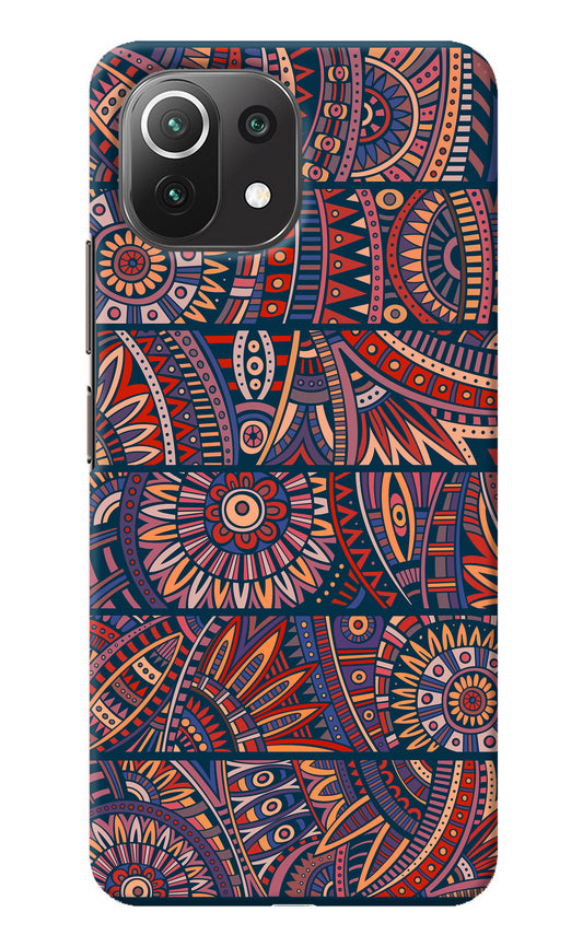 African Culture Design Mi 11 Lite Back Cover