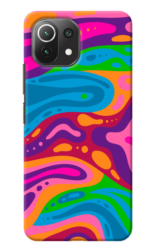 Trippy Pattern Mi 11 Lite Back Cover