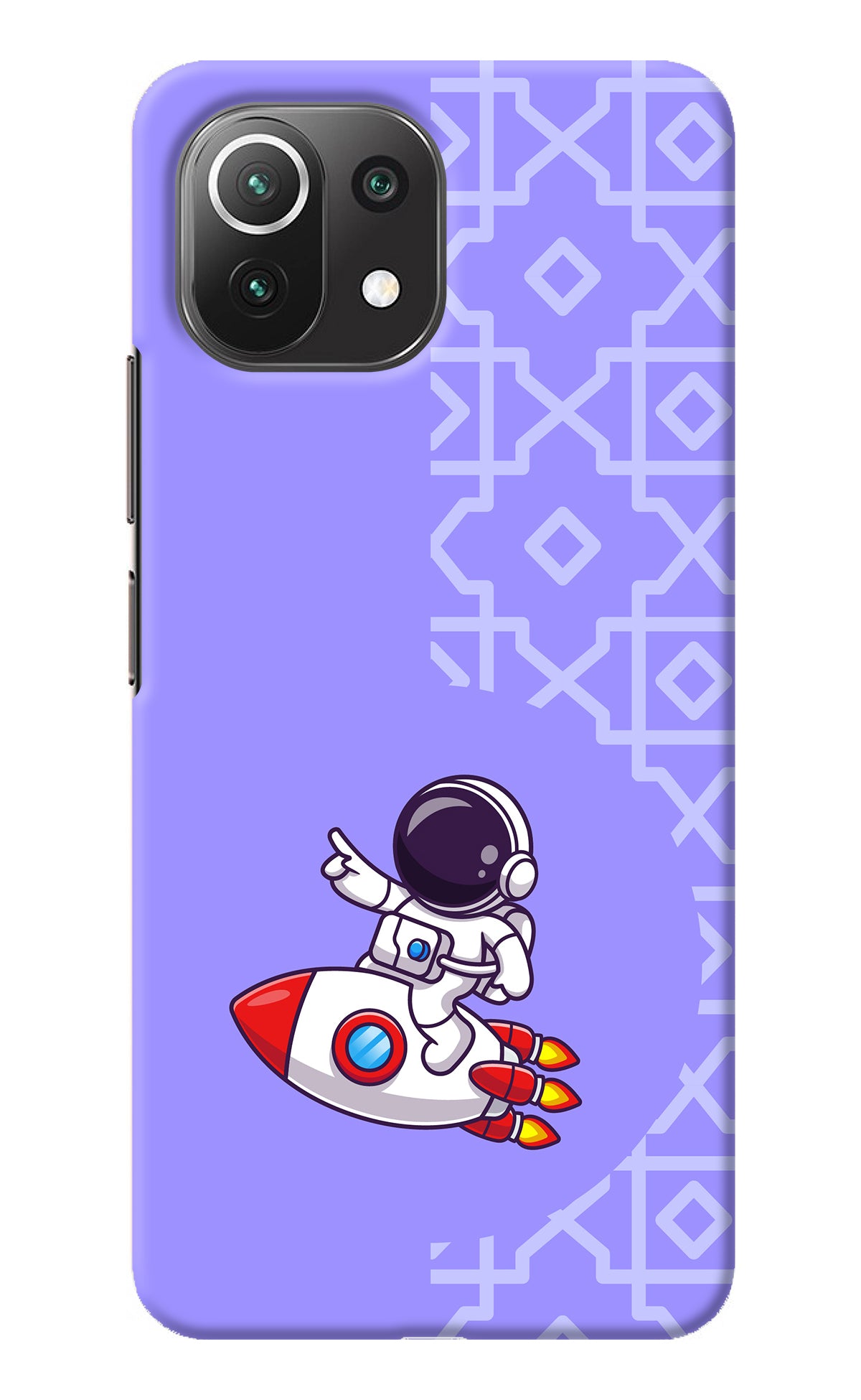 Cute Astronaut Mi 11 Lite Back Cover