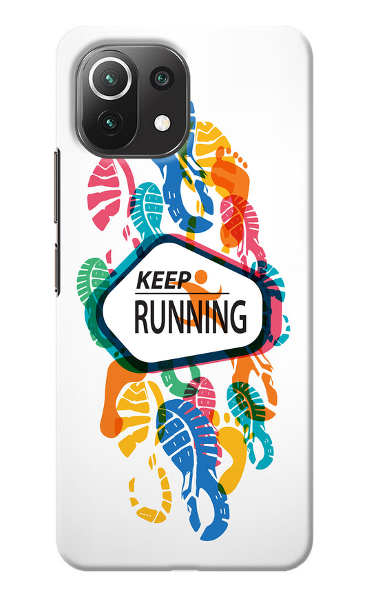 Keep Running Mi 11 Lite Back Cover