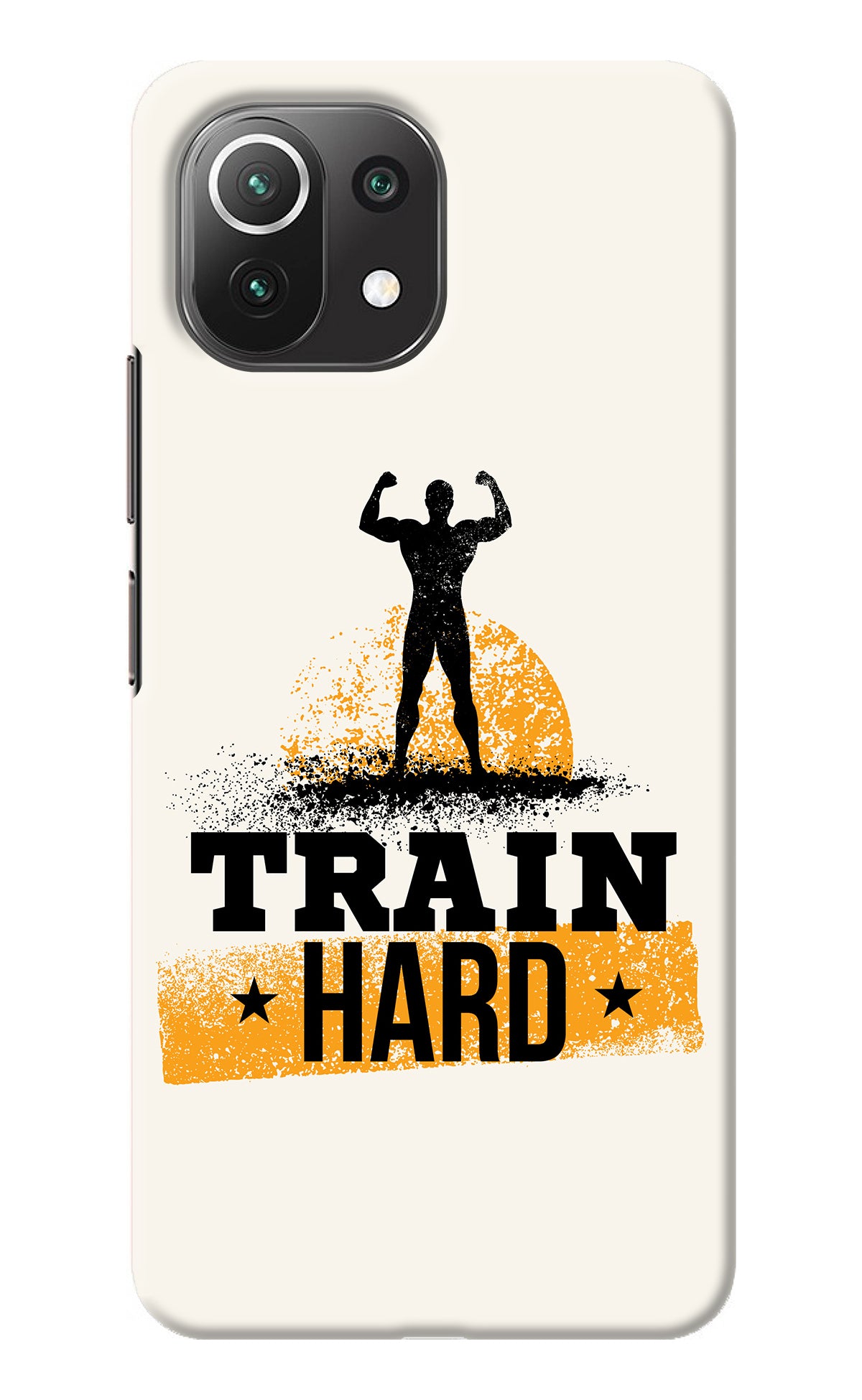 Train Hard Mi 11 Lite Back Cover