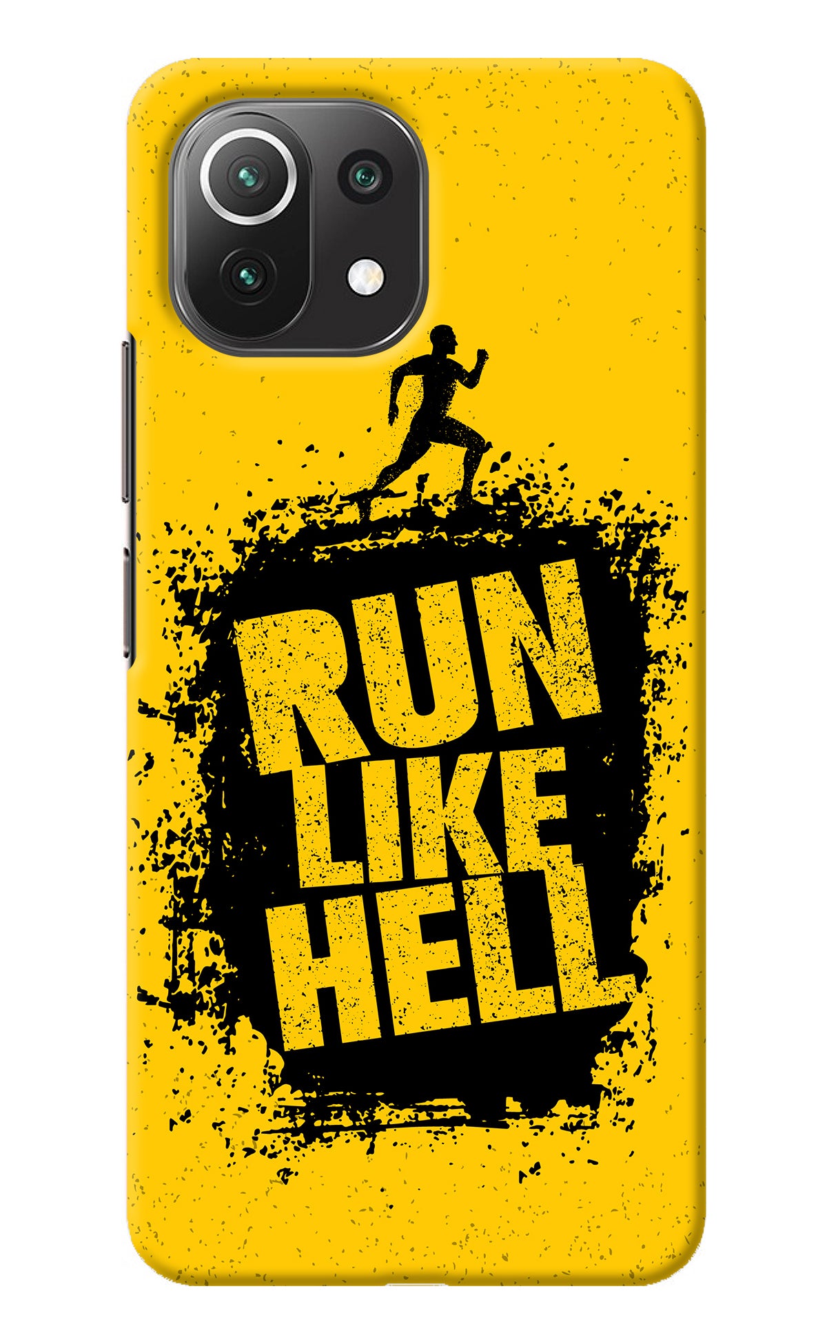 Run Like Hell Mi 11 Lite Back Cover