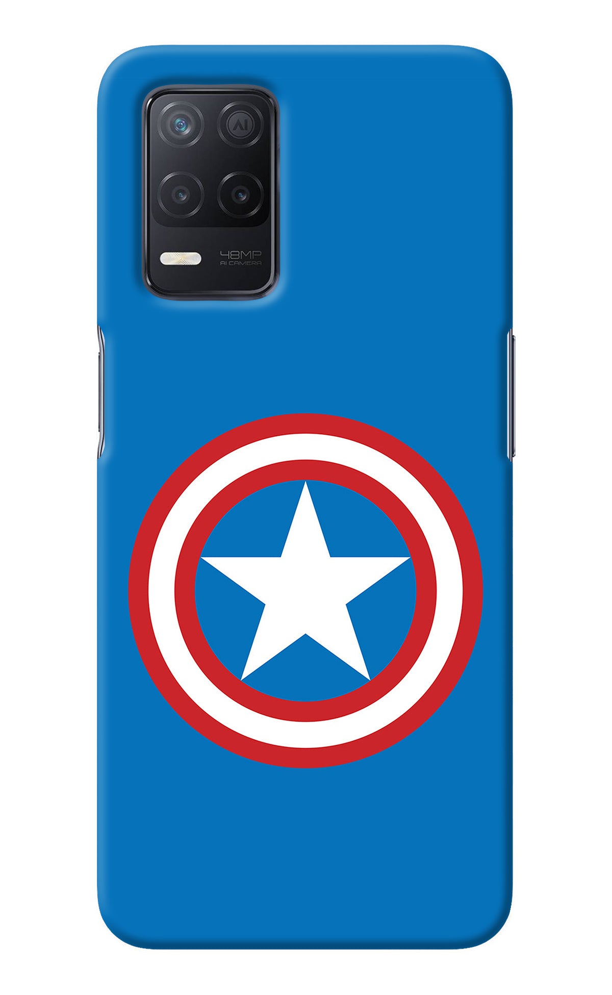 Captain America Logo Realme 8 5G/8s 5G Back Cover