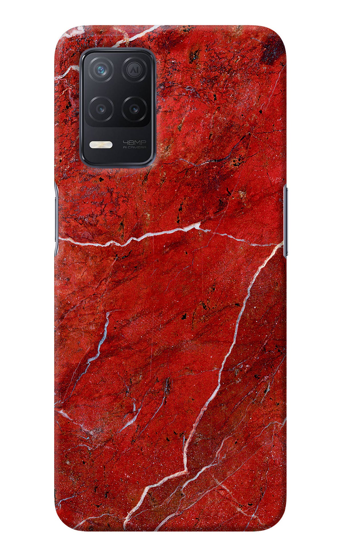 Red Marble Design Realme 8 5G/8s 5G Back Cover