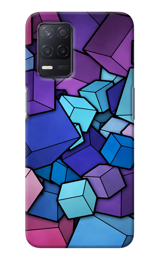 Cubic Abstract Realme 8 5G/8s 5G Back Cover
