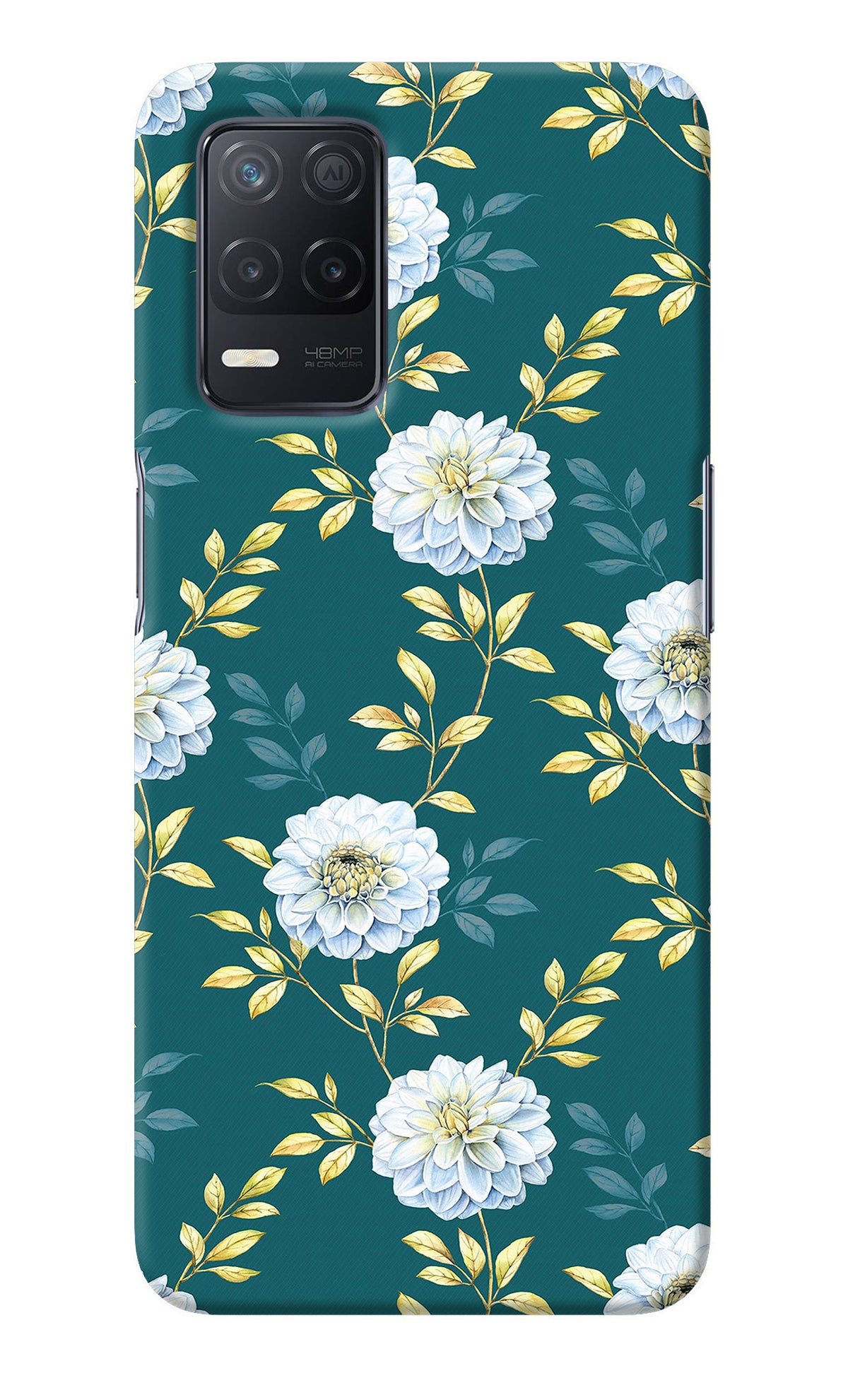 Flowers Realme 8 5G/8s 5G Back Cover