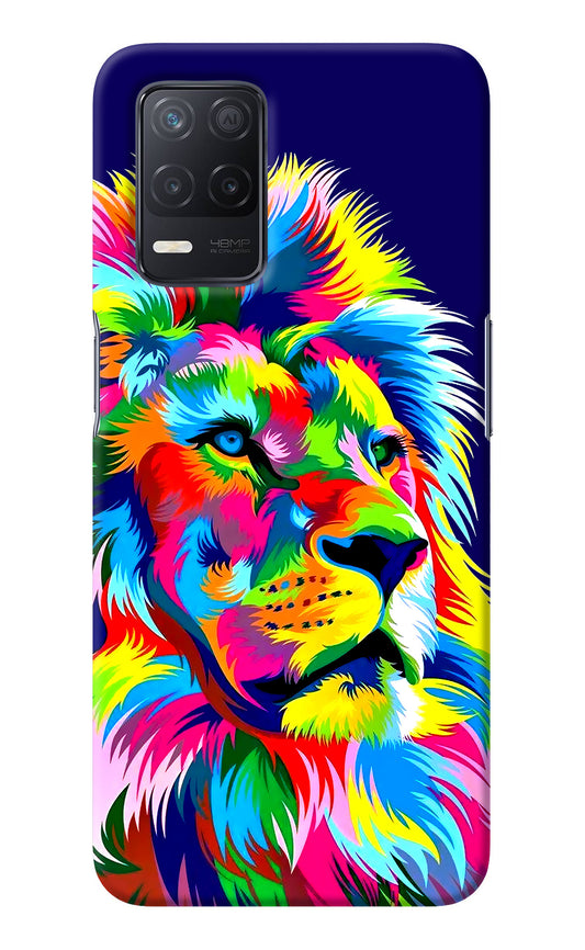 Vector Art Lion Realme 8 5G/8s 5G Back Cover
