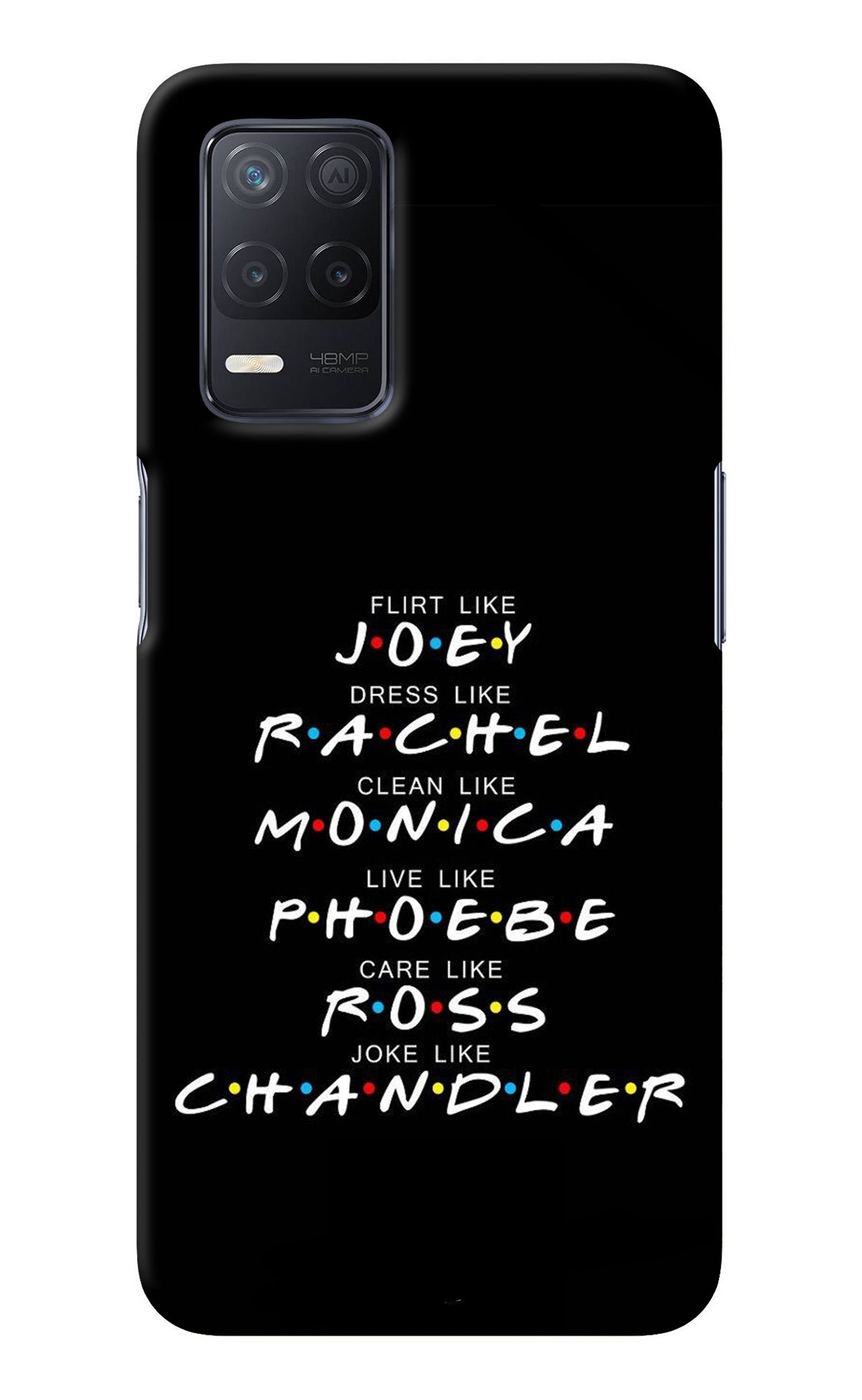 FRIENDS Character Realme 8 5G/8s 5G Back Cover