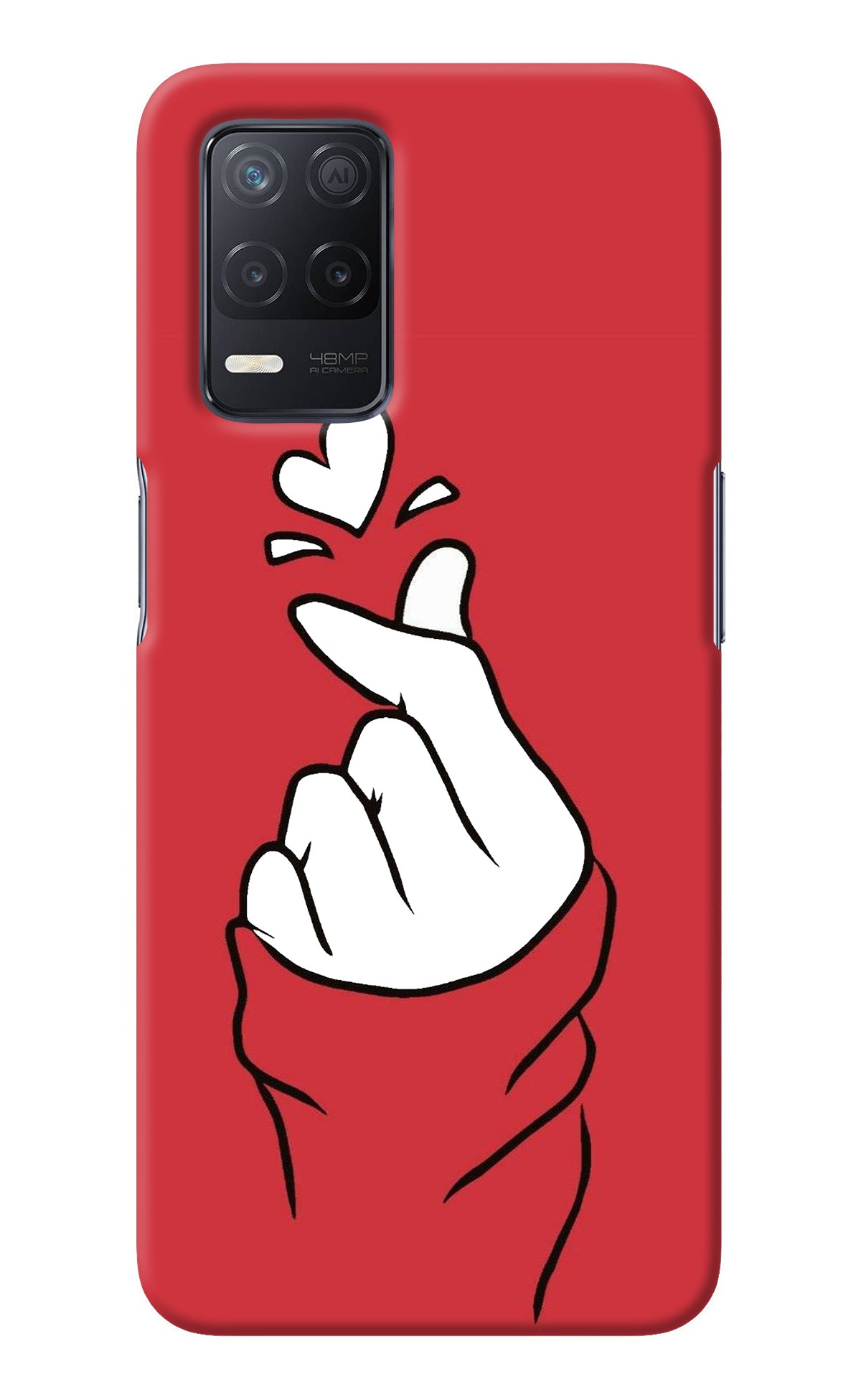 Korean Love Sign Realme 8 5G/8s 5G Back Cover