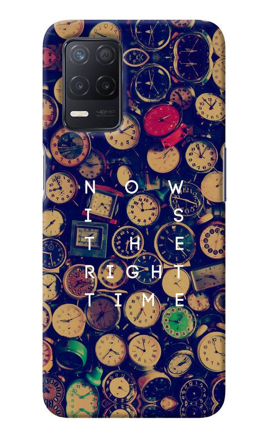 Now is the Right Time Quote Realme 8 5G/8s 5G Back Cover