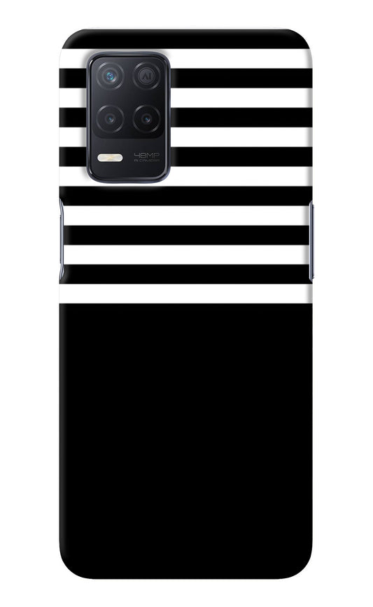 Black and White Print Realme 8 5G/8s 5G Back Cover
