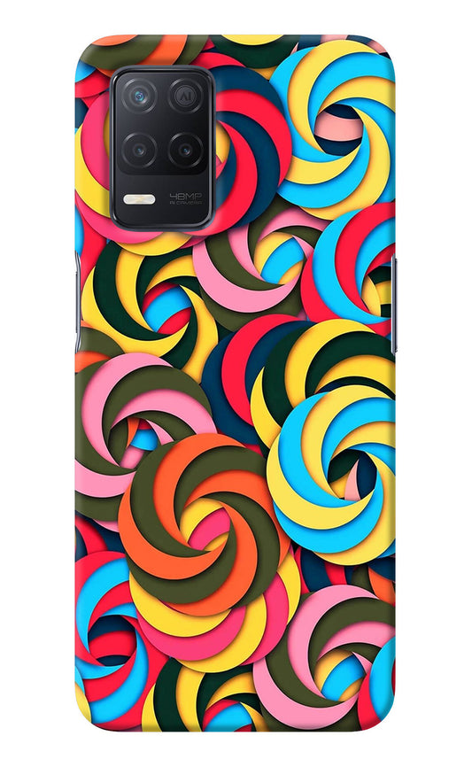 Spiral Pattern Realme 8 5G/8s 5G Back Cover