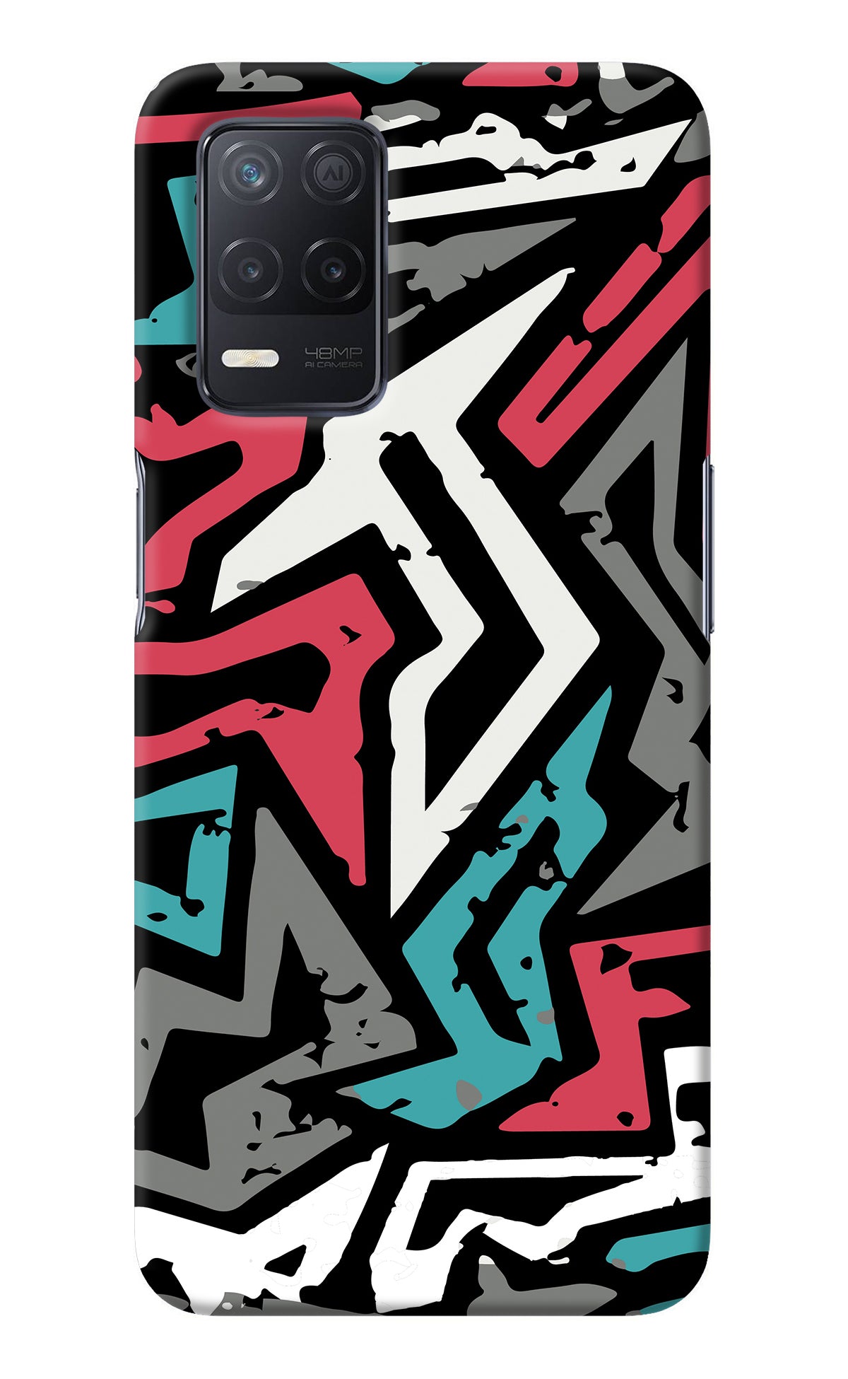 Geometric Graffiti Realme 8 5G/8s 5G Back Cover