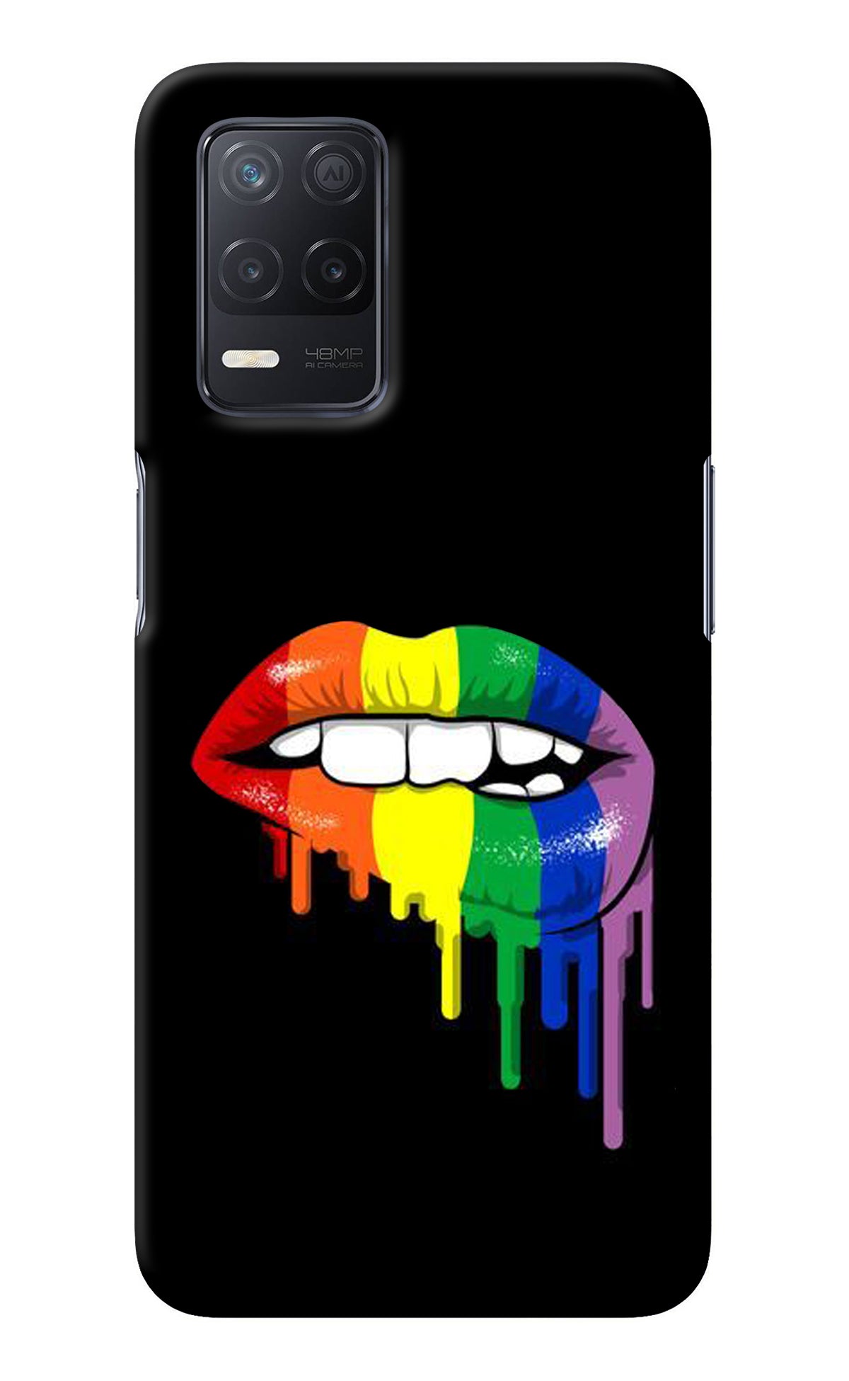 Lips Biting Realme 8 5G/8s 5G Back Cover